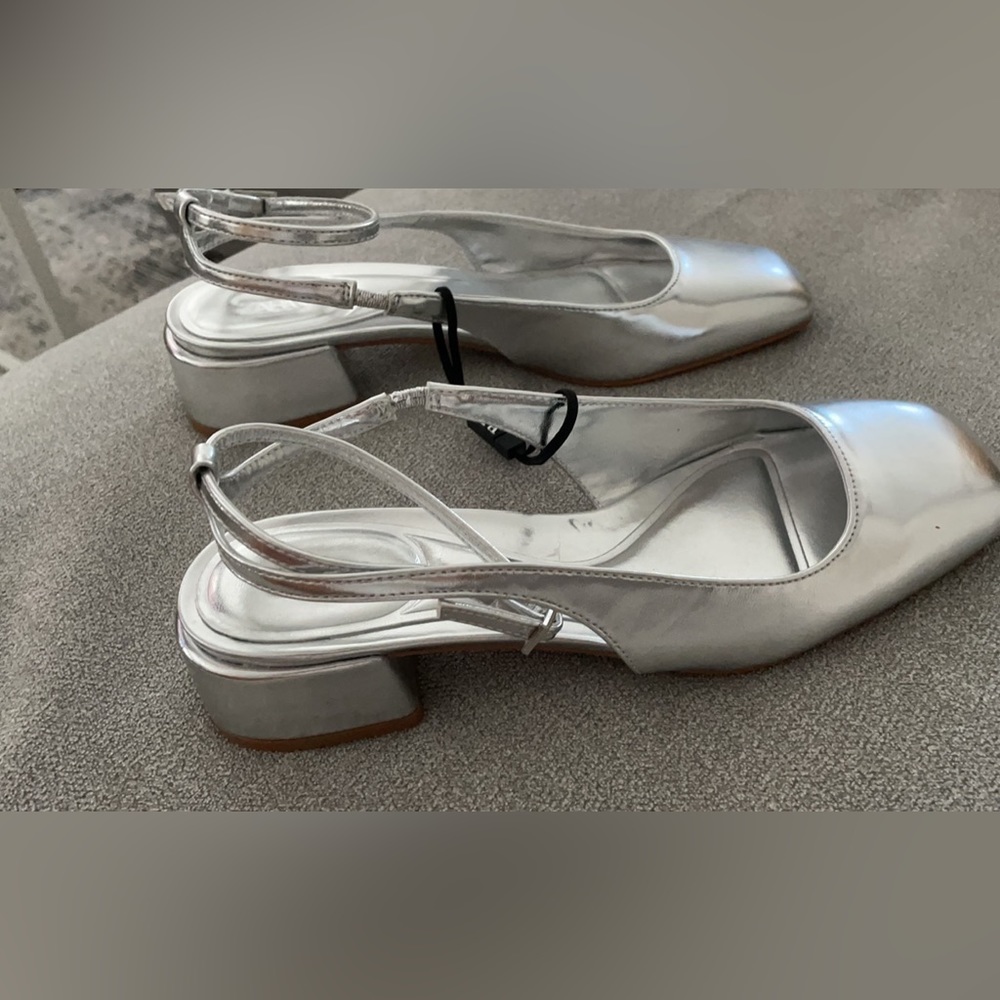 Zara Silver Shoes